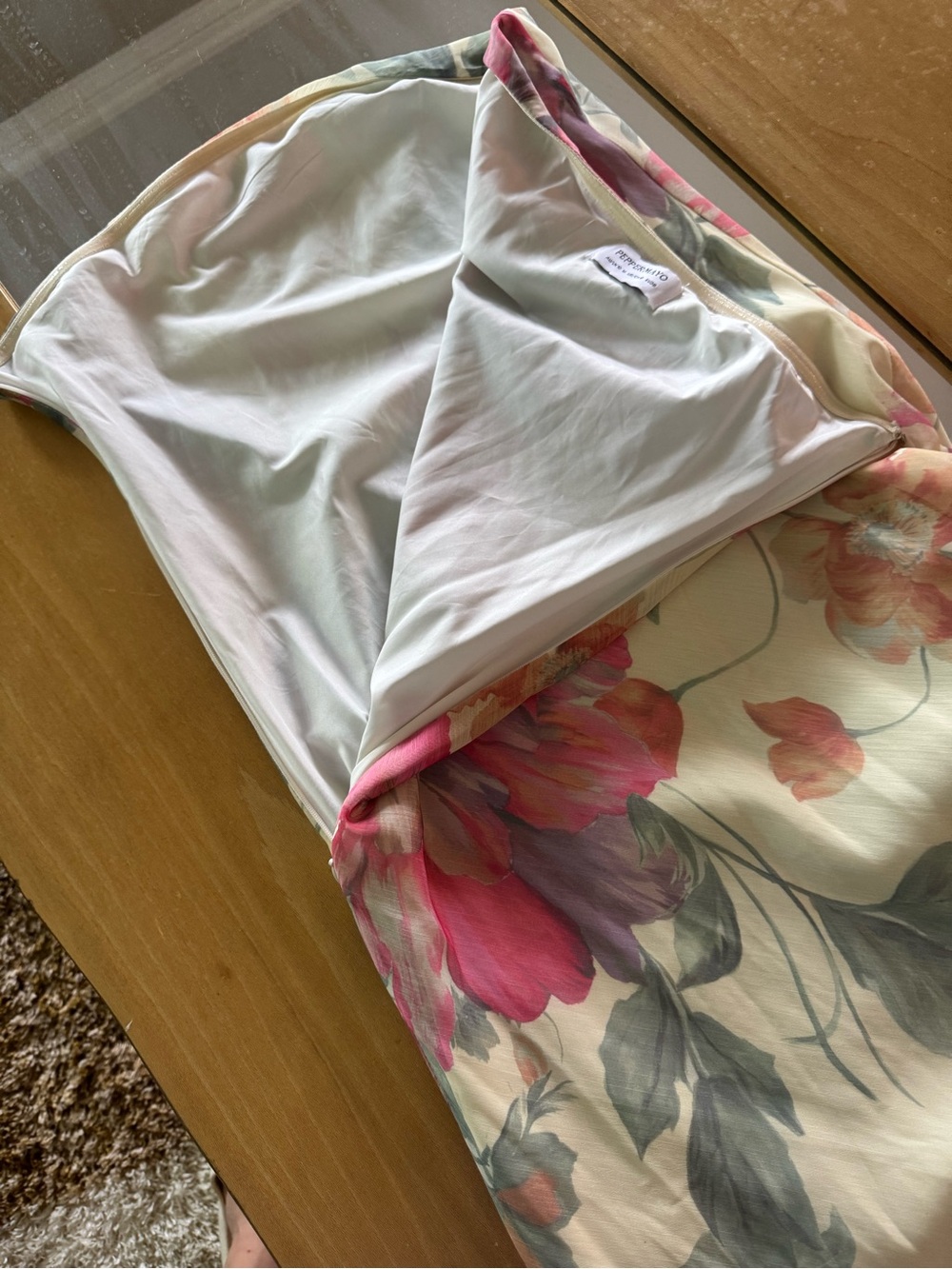 Peppermayo Pink and Cream Floral MaxiDress - Picture 6 of 7